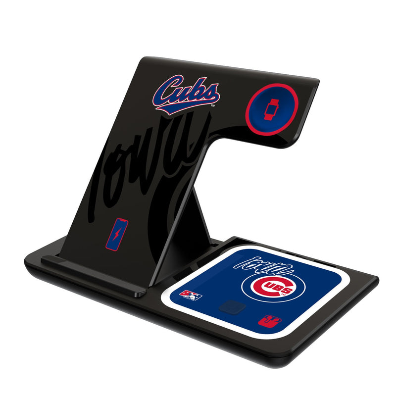 Iowa Cubs Tilt 3 in 1 Charging Station