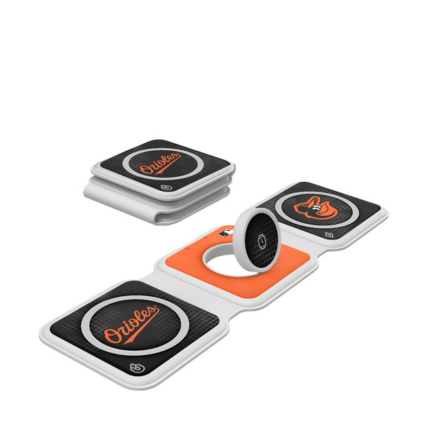 Baltimore Orioles Hatch Foldable 3 in 1 Charger