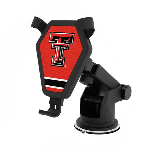 Texas Tech Red Raiders Stripe Wireless Car Charger
