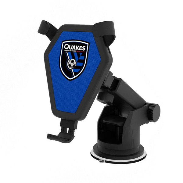 San Jose Earthquakes   Solid Wireless Car Charger