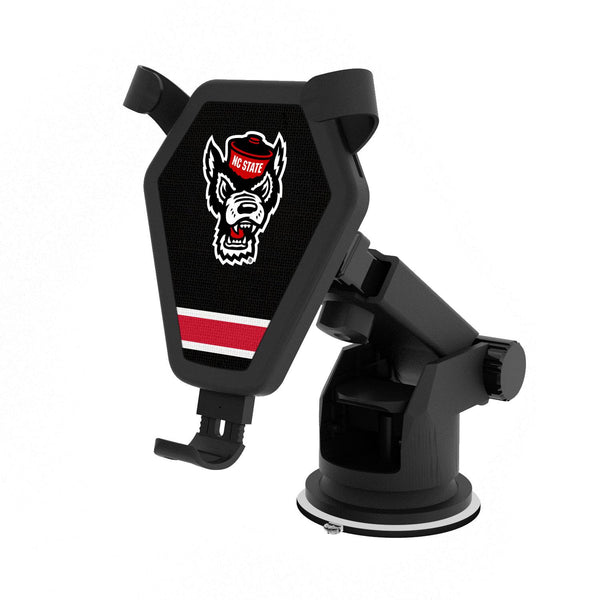 North Carolina State Wolfpack Stripe Wireless Car Charger