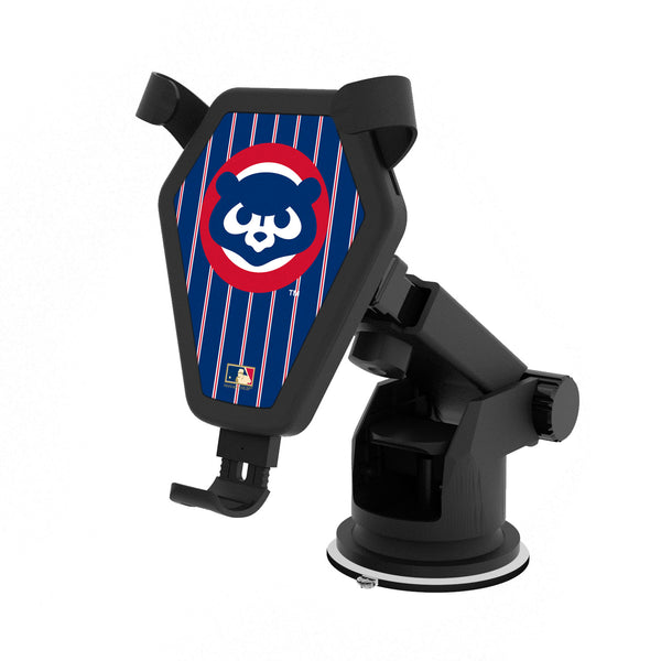 Chicago Cubs Home 1979-1998 - Cooperstown Collection Pinstripe Wireless Car Charger