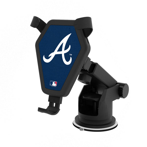 Atlanta Braves Solid Wireless Car Charger