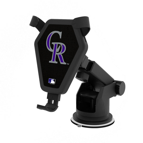 Colorado Rockies Solid Wireless Car Charger
