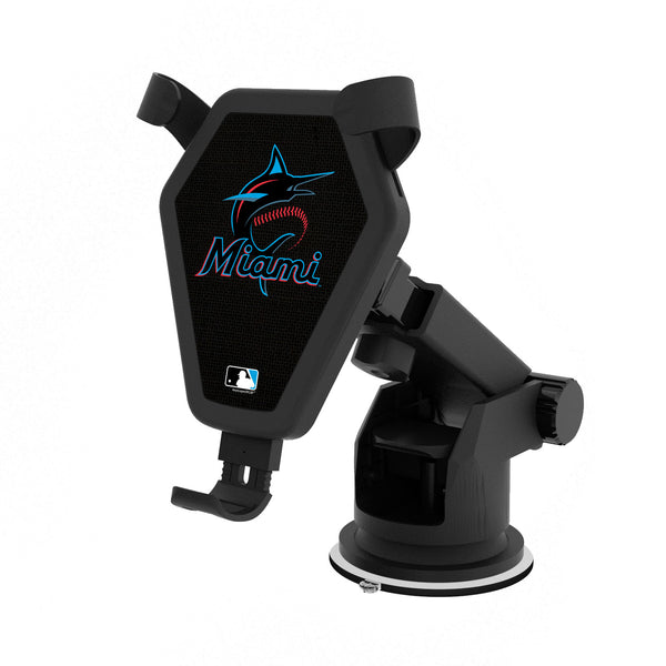 Miami Marlins Solid Wireless Car Charger