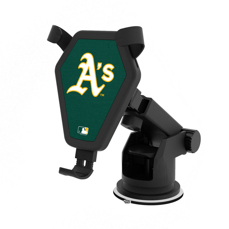 Oakland Athletics Solid Wireless Car Charger