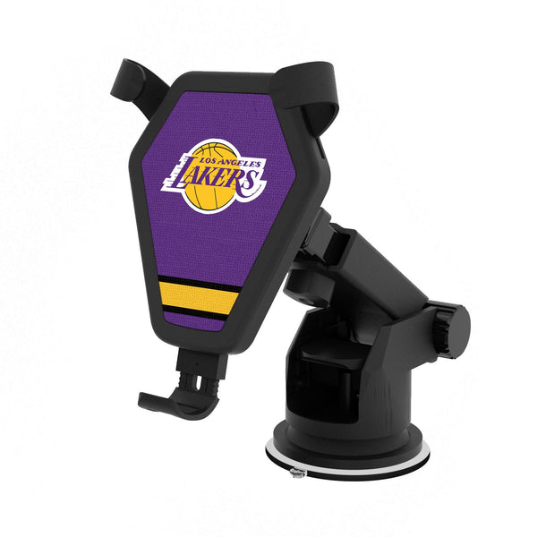 Los Angeles Lakers Stripe Wireless Car Charger