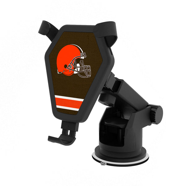 Cleveland Browns Stripe Wireless Car Charger