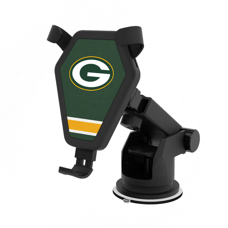 Green Bay Packers Stripe Wireless Car Charger