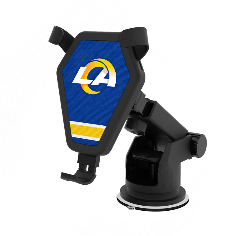 Los Angeles Rams Stripe Wireless Car Charger
