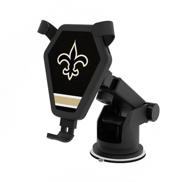 New Orleans Saints Stripe Wireless Car Charger