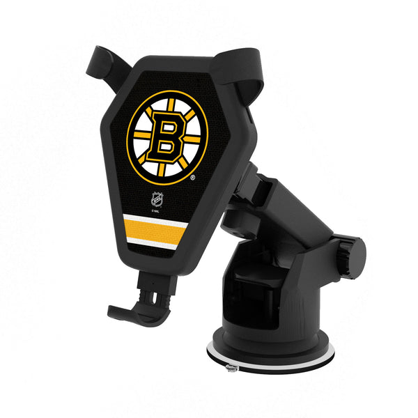 Boston Bruins Stripe Wireless Car Charger