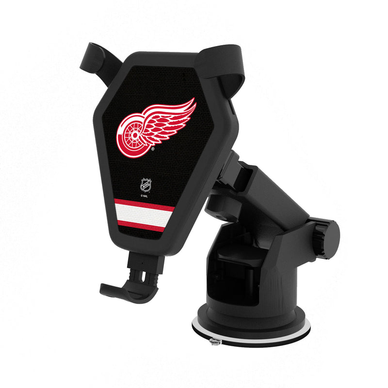 Detroit Red Wings Stripe Wireless Car Charger