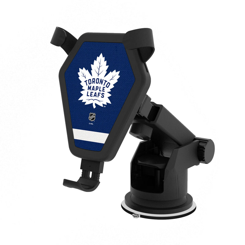 Toronto Maple Leafs Stripe Wireless Car Charger