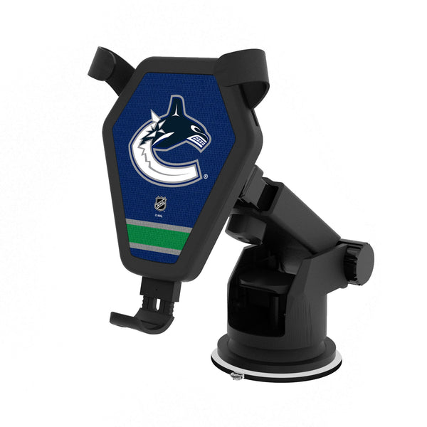 Vancouver Canucks Stripe Wireless Car Charger