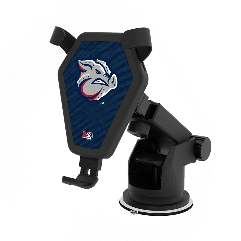 Lehigh Valley IronPigs Solid Wireless Car Charger