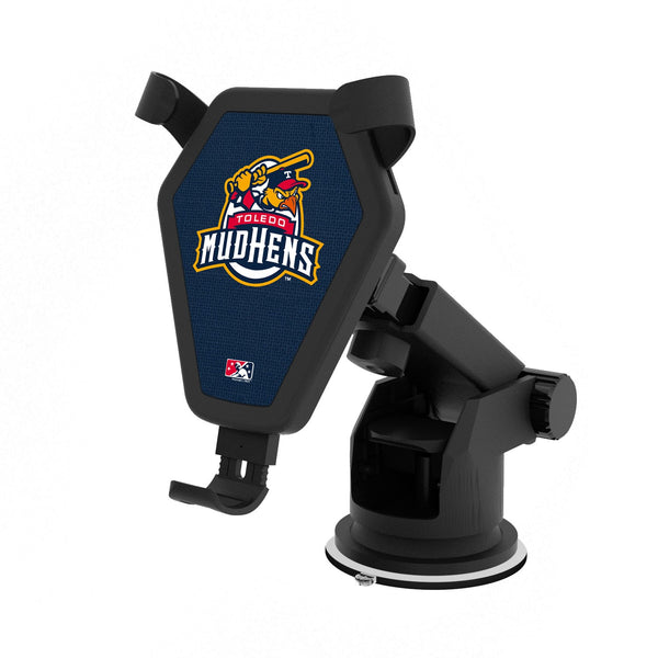 Toledo Mud Hens Solid Wireless Car Charger