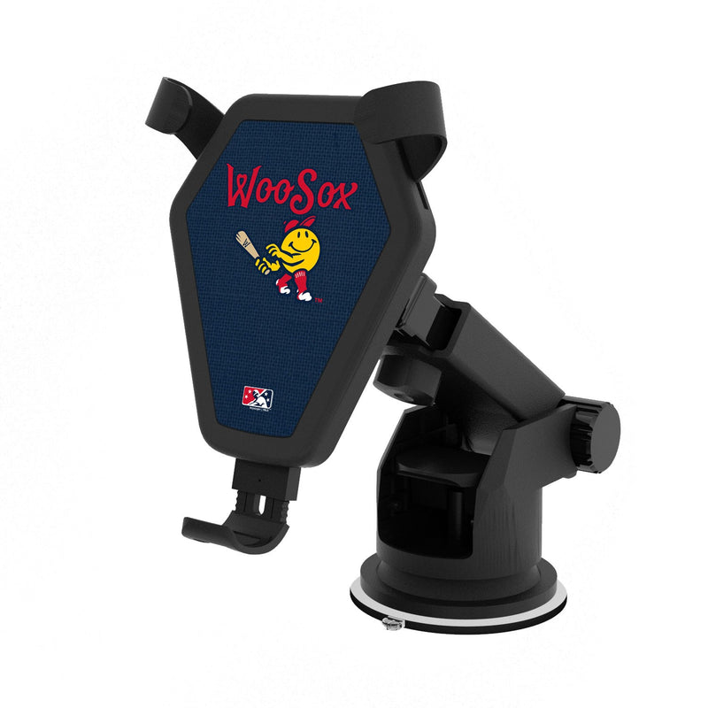 Worcester Red Sox Solid Wireless Car Charger