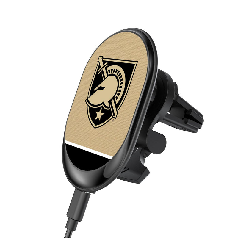 Army Academy Black Knights Endzone Solid Wireless Car Charger