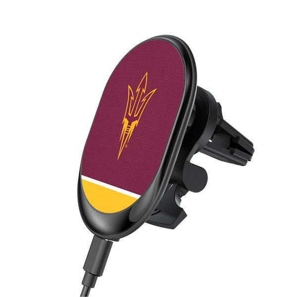 Arizona State Sun Devils Endzone Solid Wireless Car Charger
