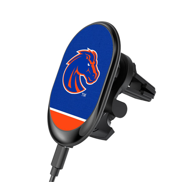 Boise State Broncos Endzone Solid Wireless Car Charger
