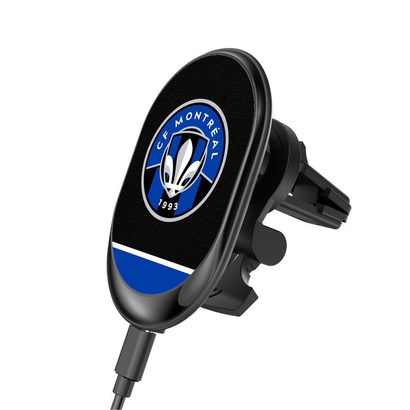 CF Montreal  Solid Wordmark Wireless Car Charger