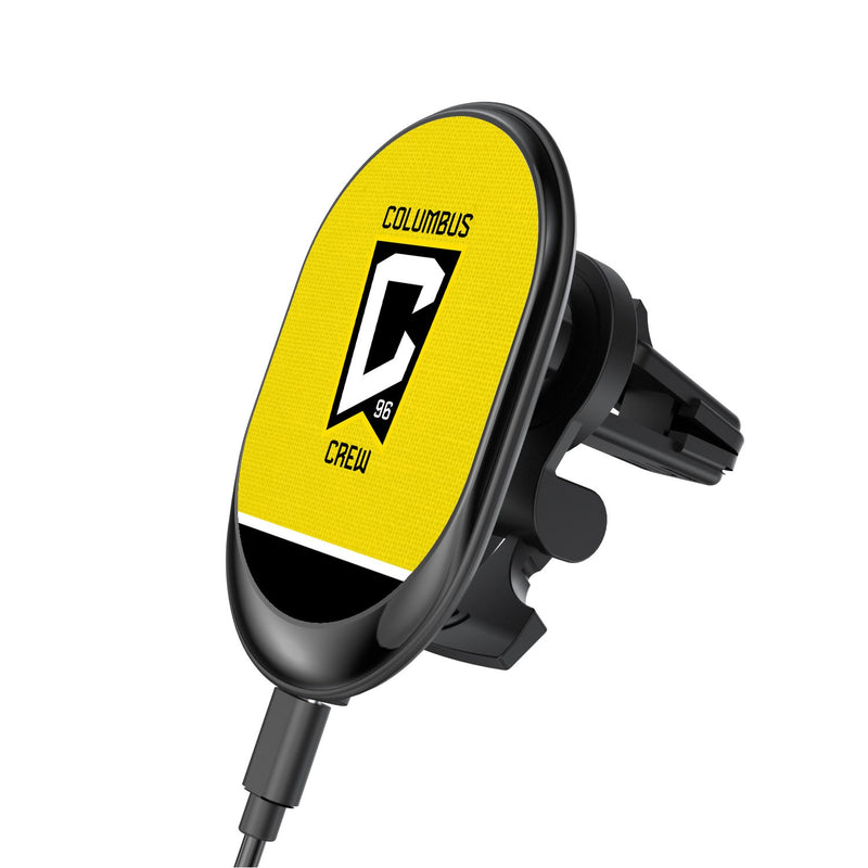 Columbus Crew Solid Wordmark Wireless Car Charger