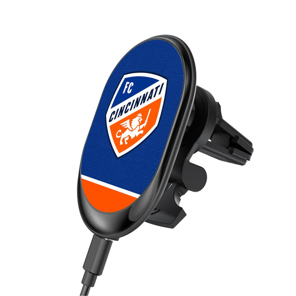 FC Cincinnati  Solid Wordmark Wireless Car Charger