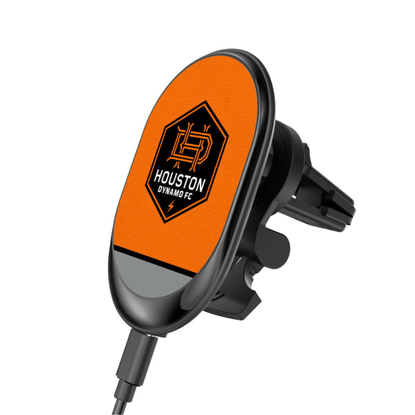 Houston Dynamo  Solid Wordmark Wireless Car Charger
