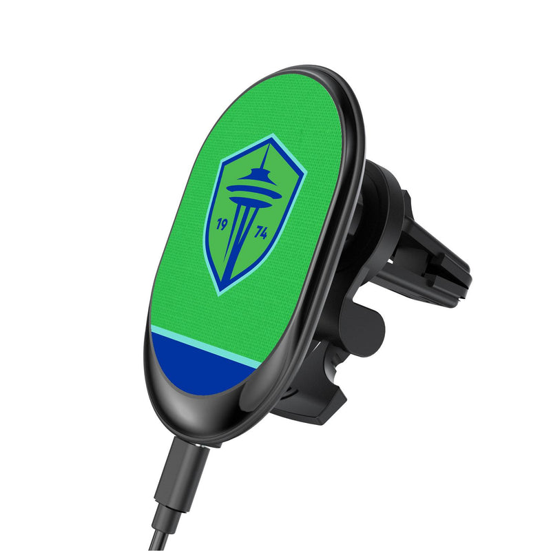 Seattle Sounders FC   Endzone Solid Wireless Car Charger