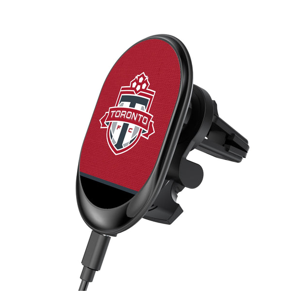 Toronto FC   Solid Wordmark Wireless Car Charger