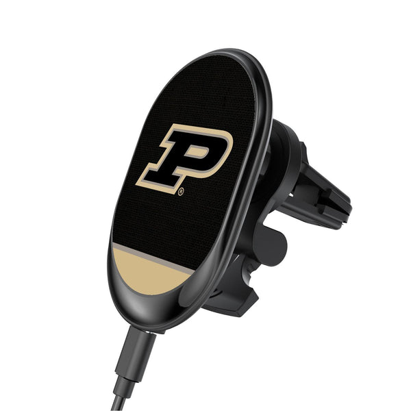 Purdue Boilermakers Endzone Solid Wireless Car Charger