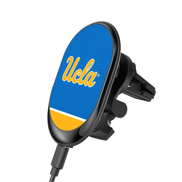 UCLA Bruins Endzone Solid Wireless Car Charger