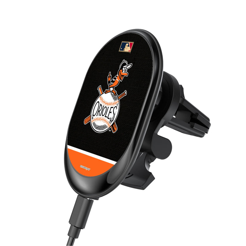Baltimore Orioles 1954-1963 - Cooperstown Collection Solid Wordmark Wireless Car Charger