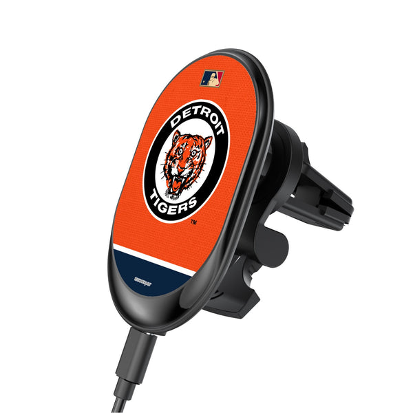 Detroit Tigers 1961-1963 - Cooperstown Collection Solid Wordmark Wireless Car Charger