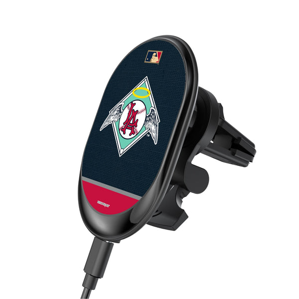 LA Angels 1961-1965 - Cooperstown Collection Solid Wordmark Wireless Car Charger