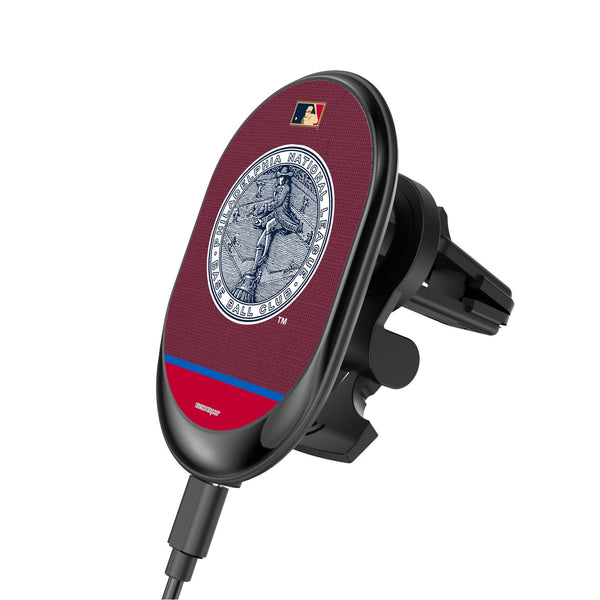 Philadelphia Phillies 1915-1943 - Cooperstown Collection Solid Wordmark Wireless Car Charger