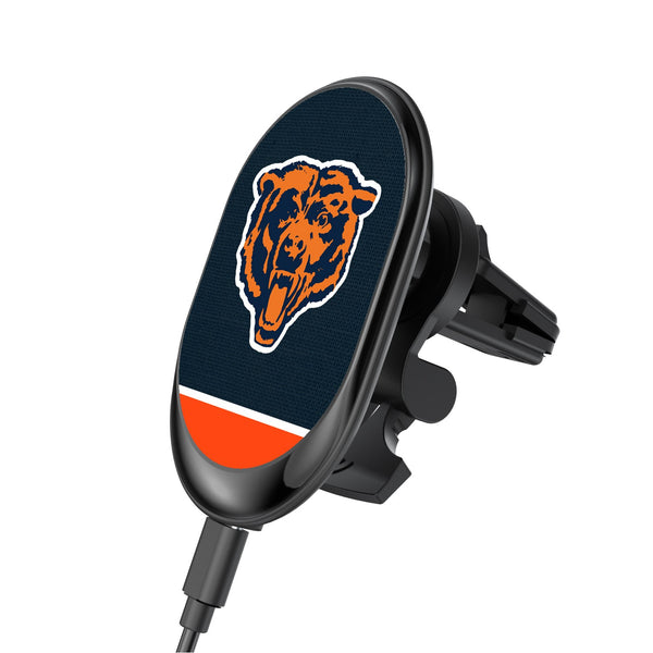 Chicago Bears 1946 Historic Collection Solid Wordmark Wireless Car Charger