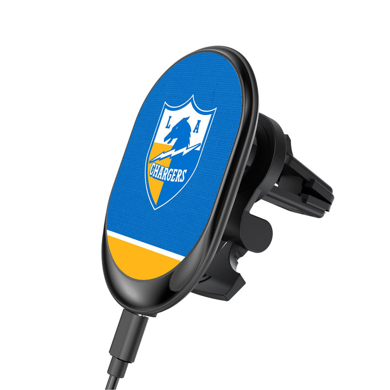 Los Angeles Chargers Solid Wordmark Wireless Car Charger