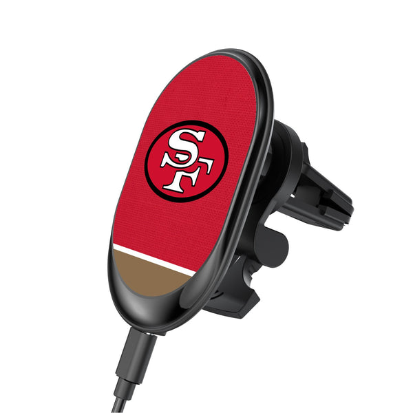 San Francisco 49ers Solid Wordmark Wireless Car Charger