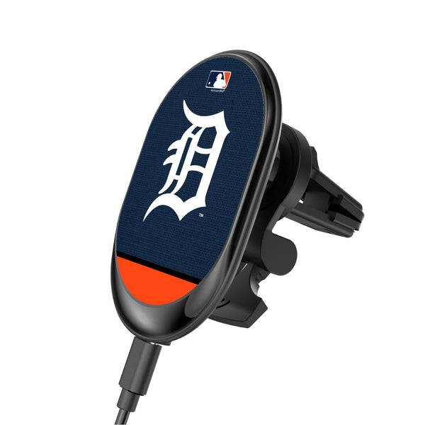 Detroit Tigers Solid Wordmark Wireless Car Charger
