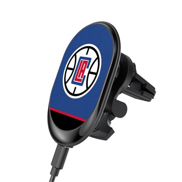 Los Angeles Clippers Solid Wordmark Wireless Car Charger