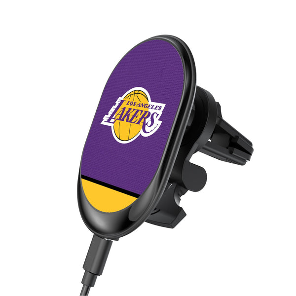 Los Angeles Lakers Solid Wordmark Wireless Car Charger