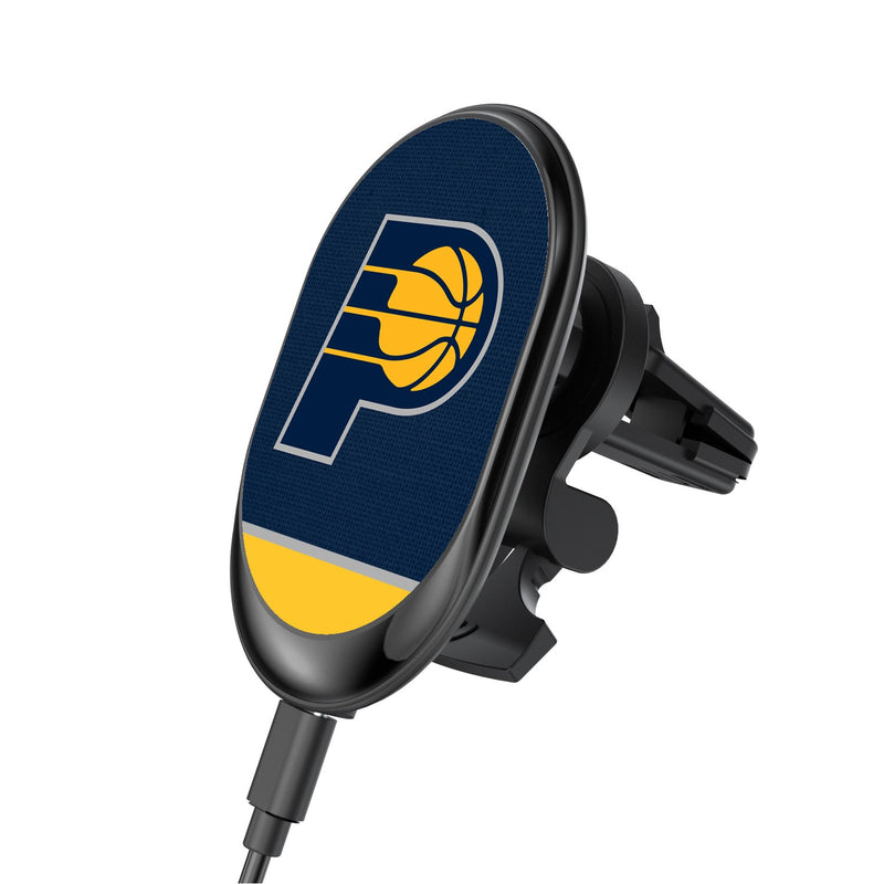 Indiana Pacers Solid Wordmark Wireless Car Charger