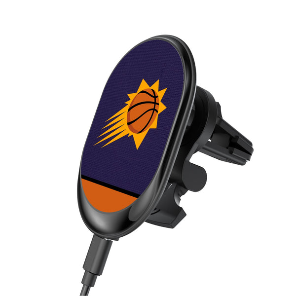 Phoenix Suns Solid Wordmark Wireless Car Charger