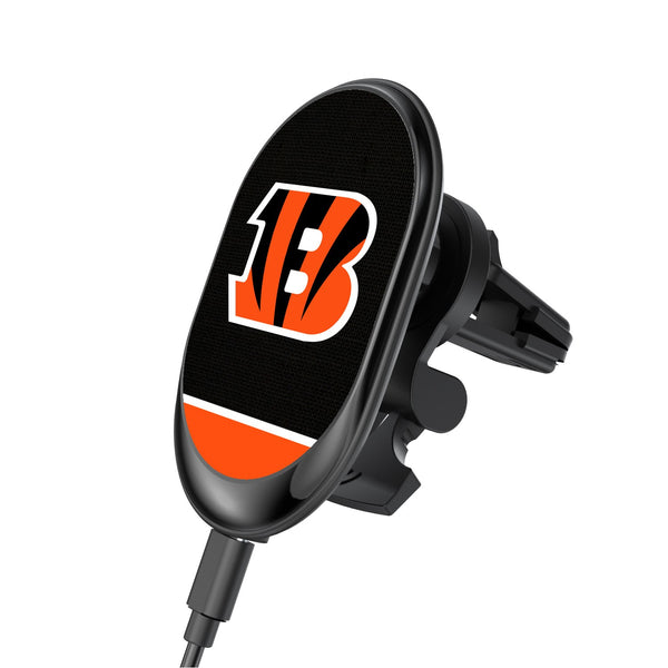 Cincinnati Bengals Solid Wordmark Wireless Car Charger