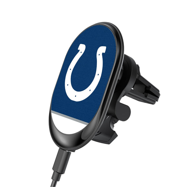 Indianapolis Colts Solid Wordmark Wireless Car Charger