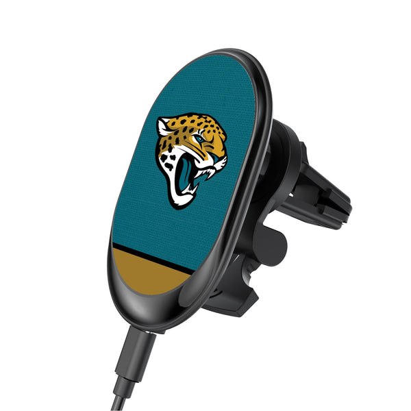Jacksonville Jaguars Solid Wordmark Wireless Car Charger