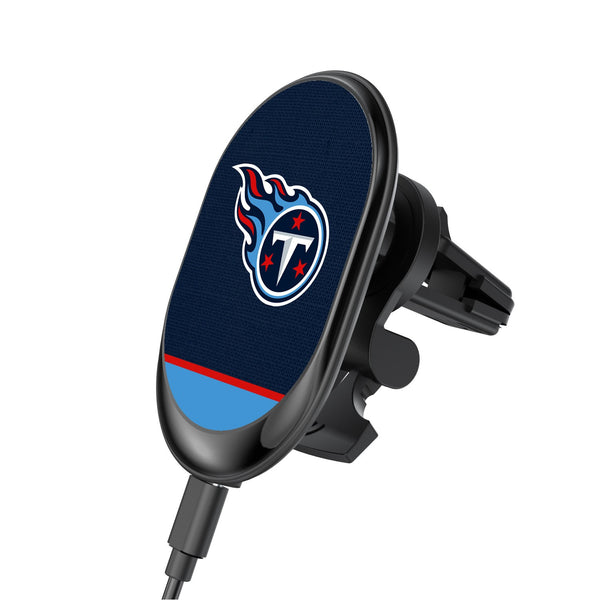 Tennessee Titans Solid Wordmark Wireless Car Charger