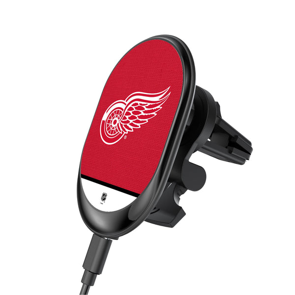 Detroit Red Wings Solid Wordmark Wireless Car Charger